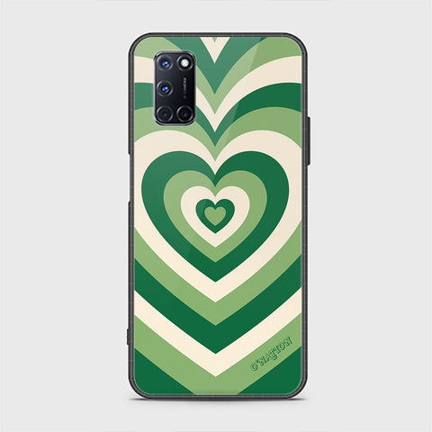 Oppo A92 Cover - O'Nation Heartbeat Series - HQ Ultra Shine Premium Infinity Glass Soft Silicon Borders Case