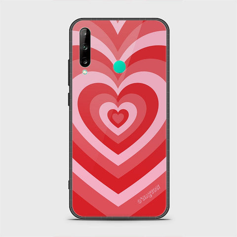 Huawei P40 lite E Cover - O'Nation Heartbeat Series - HQ Ultra Shine Premium Infinity Glass Soft Silicon Borders Case