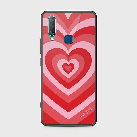 Vivo Y12 Cover - O'Nation Heartbeat Series - HQ Ultra Shine Premium Infinity Glass Soft Silicon Borders Case