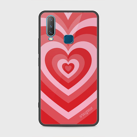 Vivo Y15 Cover - O'Nation Heartbeat Series - HQ Ultra Shine Premium Infinity Glass Soft Silicon Borders Case