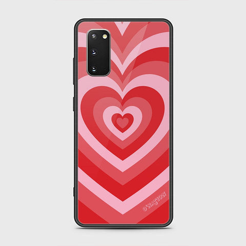 Samsung Galaxy S20 Plus Cover - O'Nation Heartbeat Series - HQ Ultra Shine Premium Infinity Glass Soft Silicon Borders Case