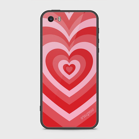 iPhone 5 Cover - O'Nation Heartbeat Series - HQ Ultra Shine Premium Infinity Glass Soft Silicon Borders Case