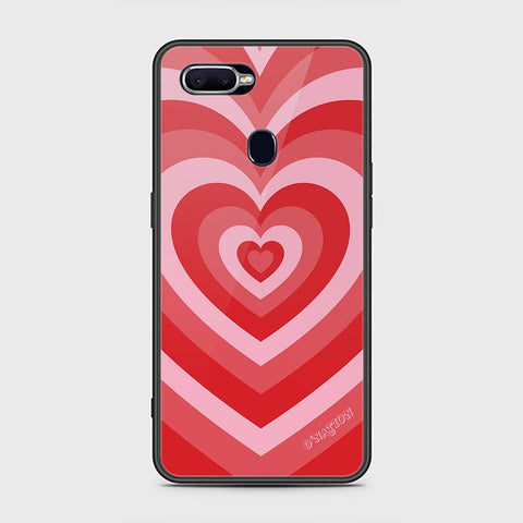 Oppo F9 / F9 Pro Cover - O'Nation Heartbeat Series - HQ Ultra Shine Premium Infinity Glass Soft Silicon Borders Case