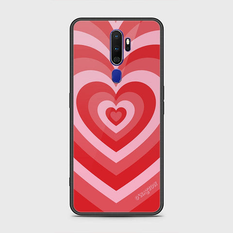 Oppo A5 2020 Cover - O'Nation Heartbeat Series - HQ Ultra Shine Premium Infinity Glass Soft Silicon Borders Case