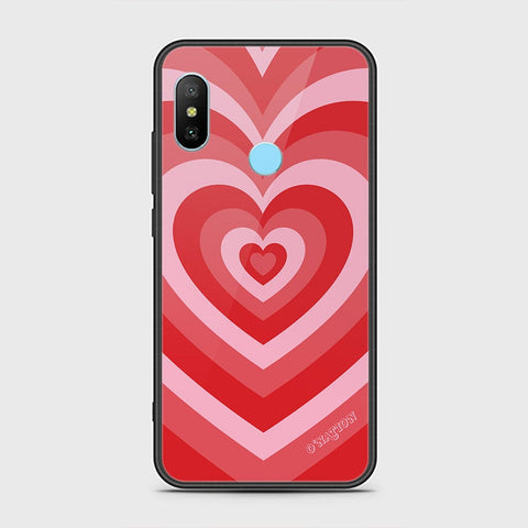 Redmi 6 Pro Cover - O'Nation Heartbeat Series - HQ Ultra Shine Premium Infinity Glass Soft Silicon Borders Case