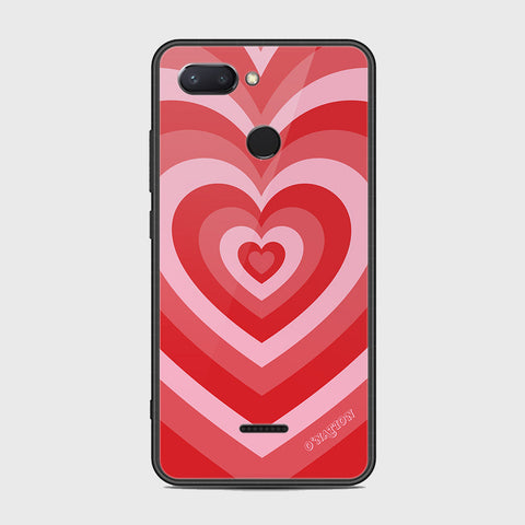 Xiaomi Redmi 6 Cover - O'Nation Heartbeat Series - HQ Ultra Shine Premium Infinity Glass Soft Silicon Borders Case