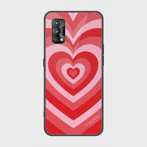 Realme 7 Pro Cover - O'Nation Heartbeat Series - HQ Ultra Shine Premium Infinity Glass Soft Silicon Borders Case