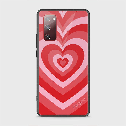 Samsung Galaxy S20 FE Cover - O'Nation Heartbeat Series - HQ Ultra Shine Premium Infinity Glass Soft Silicon Borders Case