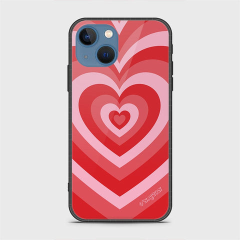 iPhone 13 Cover - O'Nation Heartbeat Series - HQ Ultra Shine Premium Infinity Glass Soft Silicon Borders Case