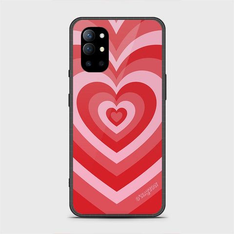 OnePlus 9R Cover - O'Nation Heartbeat Series - HQ Ultra Shine Premium Infinity Glass Soft Silicon Borders Case