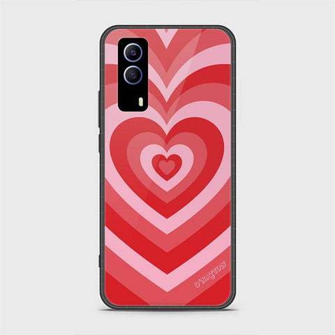 Vivo Y53s Cover - O'Nation Heartbeat Series - HQ Ultra Shine Premium Infinity Glass Soft Silicon Borders Case