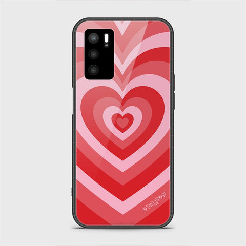 Oppo A16s Cover - O'Nation Heartbeat Series - HQ Ultra Shine Premium Infinity Glass Soft Silicon Borders Case