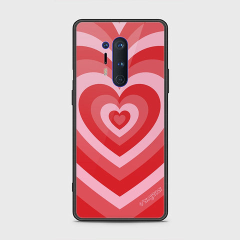 OnePlus 8 Pro Cover - O'Nation Heartbeat Series - HQ Ultra Shine Premium Infinity Glass Soft Silicon Borders Case