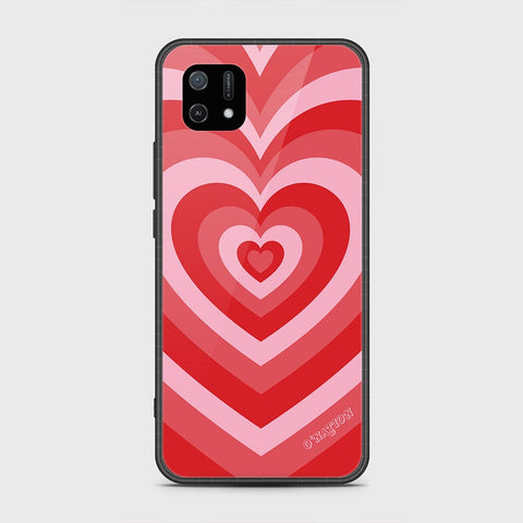 Oppo A16K Cover - O'Nation Heartbeat Series - HQ Ultra Shine Premium Infinity Glass Soft Silicon Borders Case