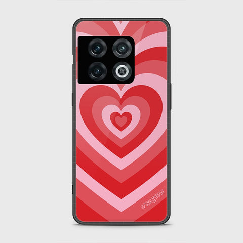 OnePlus 10 Pro Cover - O'Nation Heartbeat Series - HQ Ultra Shine Premium Infinity Glass Soft Silicon Borders Case