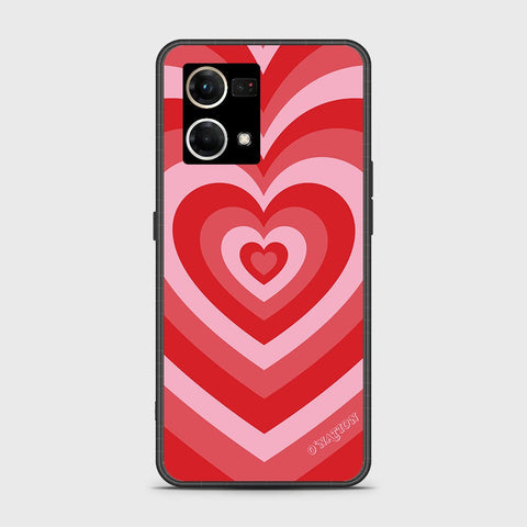 Oppo F21 Pro 4G Cover - O'Nation Heartbeat Series - HQ Ultra Shine Premium Infinity Glass Soft Silicon Borders Case