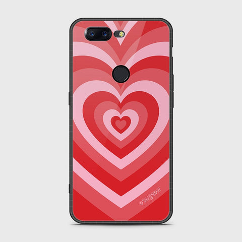 OnePlus 5T Cover - O'Nation Heartbeat Series - HQ Ultra Shine Premium Infinity Glass Soft Silicon Borders Case