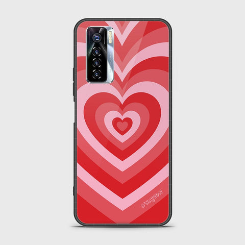 Tecno Camon 17 Pro Cover - O'Nation Heartbeat Series - HQ Ultra Shine Premium Infinity Glass Soft Silicon Borders Case