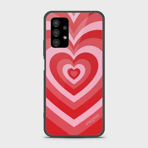 Samsung Galaxy A13 4G Cover - O'Nation Heartbeat Series - HQ Ultra Shine Premium Infinity Glass Soft Silicon Borders Case