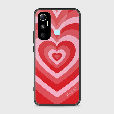 Infinix Hot 11 Cover - O'Nation Heartbeat Series - HQ Ultra Shine Premium Infinity Glass Soft Silicon Borders Case