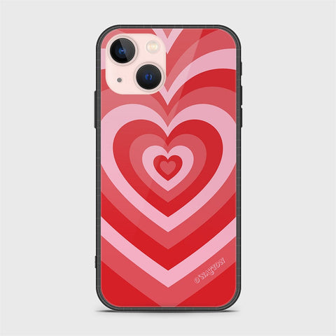 iPhone 14 Plus Cover - O'Nation Heartbeat Series - HQ Ultra Shine Premium Infinity Glass Soft Silicon Borders Case