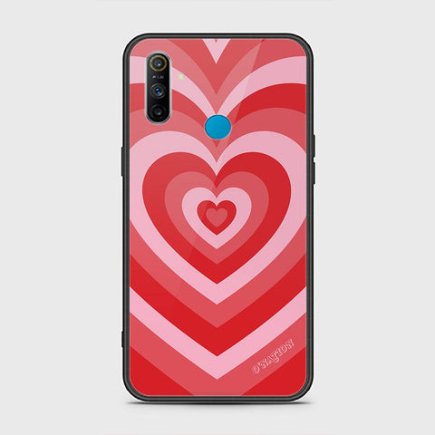 Realme 6i Cover - O'Nation Heartbeat Series - HQ Ultra Shine Premium Infinity Glass Soft Silicon Borders Case