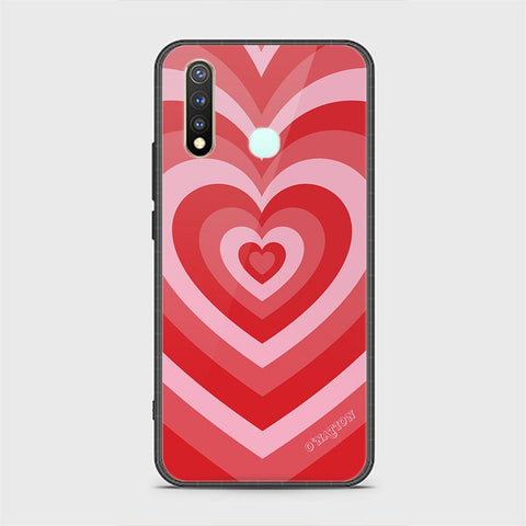 Vivo Y19 Cover - O'Nation Heartbeat Series - HQ Ultra Shine Premium Infinity Glass Soft Silicon Borders Case