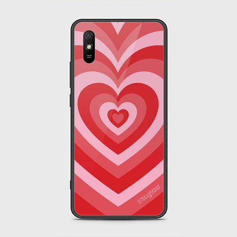 Xiaomi Redmi 9A Cover - O'Nation Heartbeat Series - HQ Ultra Shine Premium Infinity Glass Soft Silicon Borders Case