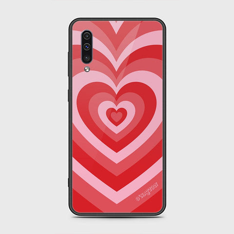 Samsung Galaxy a30s Cover - O'Nation Heartbeat Series - HQ Ultra Shine Premium Infinity Glass Soft Silicon Borders Case