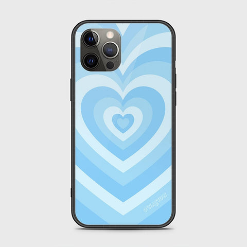 iPhone 12 Pro Max Cover - O'Nation Heartbeat Series - HQ Ultra Shine Premium Infinity Glass Soft Silicon Borders Case