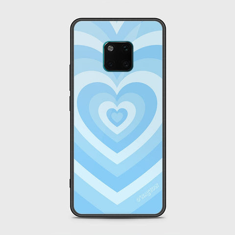 Huawei Mate 20 Pro Cover - O'Nation Heartbeat Series - HQ Ultra Shine Premium Infinity Glass Soft Silicon Borders Case