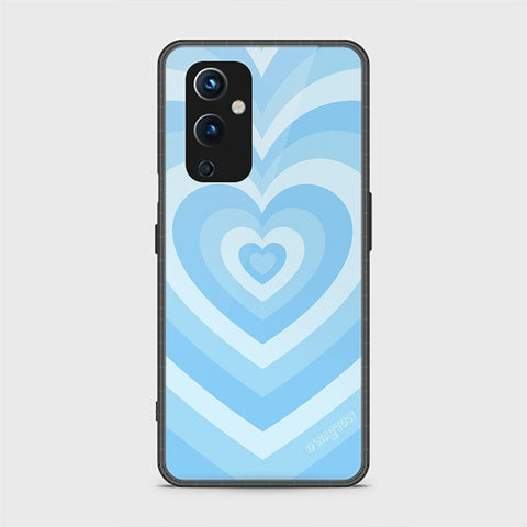 OnePlus 9 Cover - O'Nation Heartbeat Series - HQ Ultra Shine Premium Infinity Glass Soft Silicon Borders Case