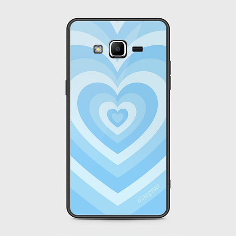 Samsung Galaxy Grand Prime Cover - O'Nation Heartbeat Series - HQ Ultra Shine Premium Infinity Glass Soft Silicon Borders Case