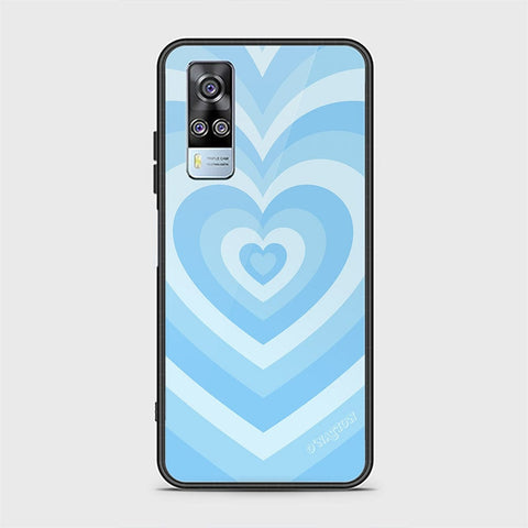 Vivo Y51 2020 Cover - O'Nation Heartbeat Series - HQ Ultra Shine Premium Infinity Glass Soft Silicon Borders Case