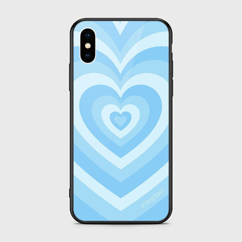 iPhone XS / X Cover - O'Nation Heartbeat Series - HQ Ultra Shine Premium Infinity Glass Soft Silicon Borders Case