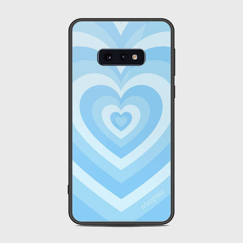 Samsung Galaxy S10e Cover - O'Nation Heartbeat Series - HQ Ultra Shine Premium Infinity Glass Soft Silicon Borders Case