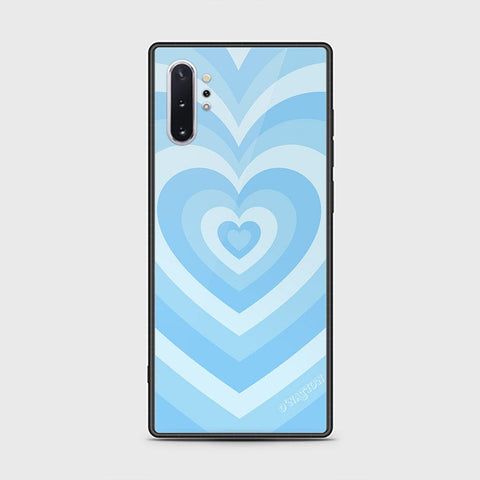 Samsung Galaxy Note 10 Plus Cover - O'Nation Heartbeat Series - HQ Ultra Shine Premium Infinity Glass Soft Silicon Borders Case