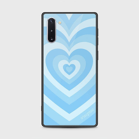 Samsung Galaxy Note 10 Cover - O'Nation Heartbeat Series - HQ Ultra Shine Premium Infinity Glass Soft Silicon Borders Case