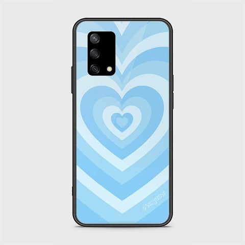 Oppo A95 4G Cover - O'Nation Heartbeat Series - HQ Ultra Shine Premium Infinity Glass Soft Silicon Borders Case