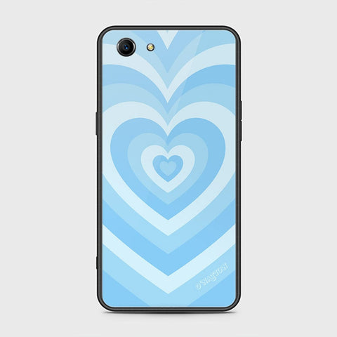 Oppo A1 Cover - O'Nation Heartbeat Series - HQ Ultra Shine Premium Infinity Glass Soft Silicon Borders Case