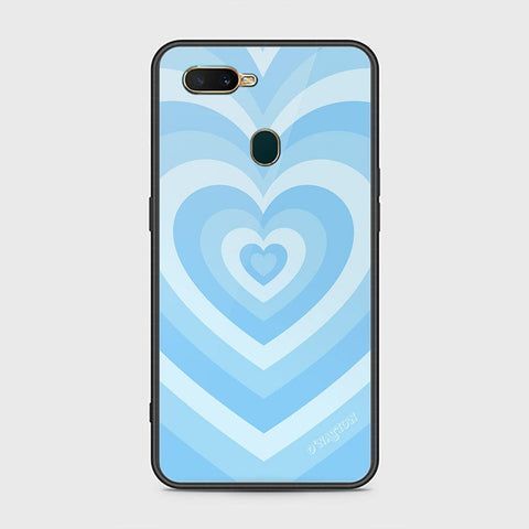 Oppo A12 Cover - O'Nation Heartbeat Series - HQ Ultra Shine Premium Infinity Glass Soft Silicon Borders Case