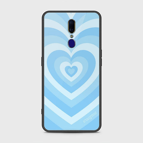 Oppo F11 Cover - O'Nation Heartbeat Series - HQ Ultra Shine Premium Infinity Glass Soft Silicon Borders Case