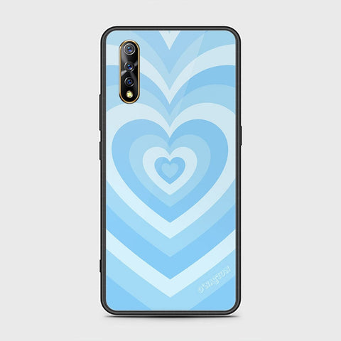 Vivo S1 Cover - O'Nation Heartbeat Series - HQ Ultra Shine Premium Infinity Glass Soft Silicon Borders Case