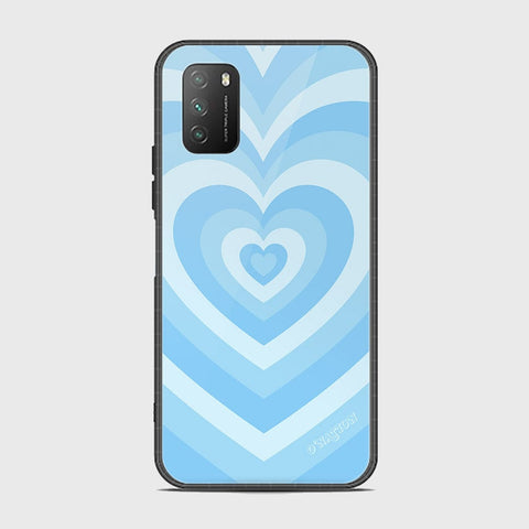 Xiaomi Redmi 9T Cover - O'Nation Heartbeat Series - HQ Ultra Shine Premium Infinity Glass Soft Silicon Borders Case