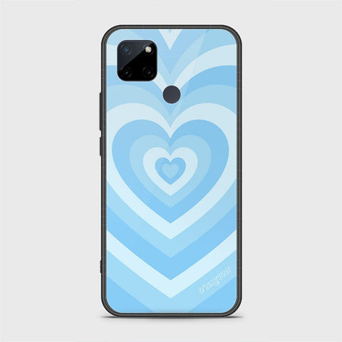 Realme C21Y Cover - O'Nation Heartbeat Series - HQ Ultra Shine Premium Infinity Glass Soft Silicon Borders Case