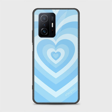 Xiaomi 11T Cover - O'Nation Heartbeat Series - HQ Ultra Shine Premium Infinity Glass Soft Silicon Borders Case