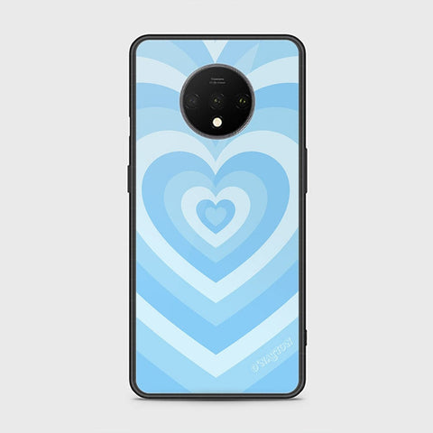 OnePlus 7T Cover - O'Nation Heartbeat Series - HQ Ultra Shine Premium Infinity Glass Soft Silicon Borders Case