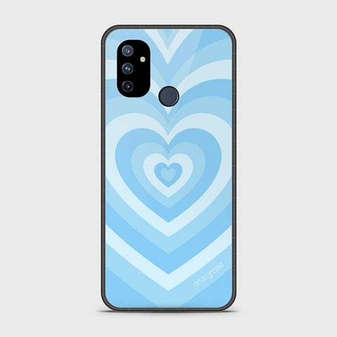 OnePlus Nord N100 Cover - O'Nation Heartbeat Series - HQ Ultra Shine Premium Infinity Glass Soft Silicon Borders Case