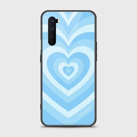 OnePlus Nord Cover - O'Nation Heartbeat Series - HQ Ultra Shine Premium Infinity Glass Soft Silicon Borders Case