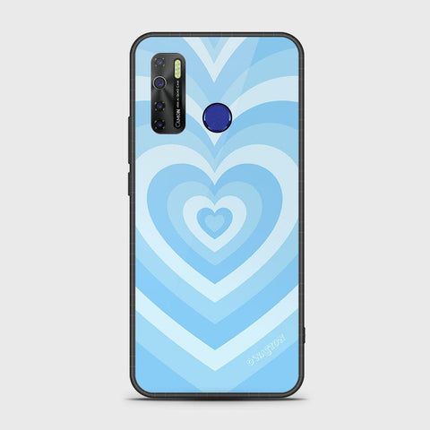 Infinix Hot 9 Cover - O'Nation Heartbeat Series - HQ Ultra Shine Premium Infinity Glass Soft Silicon Borders Case